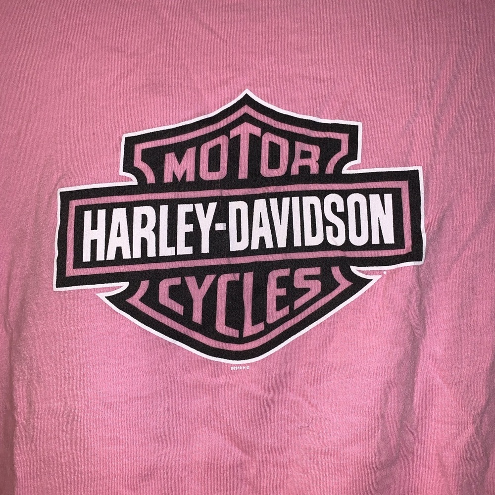 Pink Harley Davidson Shirt